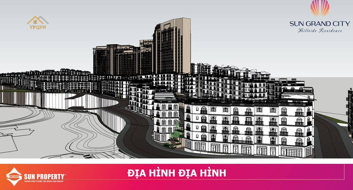 Địa h&igrave;nh đường Sorento m&atilde; căn chẵn